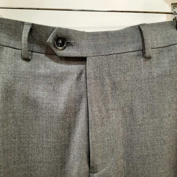 John W Nordstrom Gray Wool Men's Dress Pants Size 36W X 32L - Picture 7 of 9